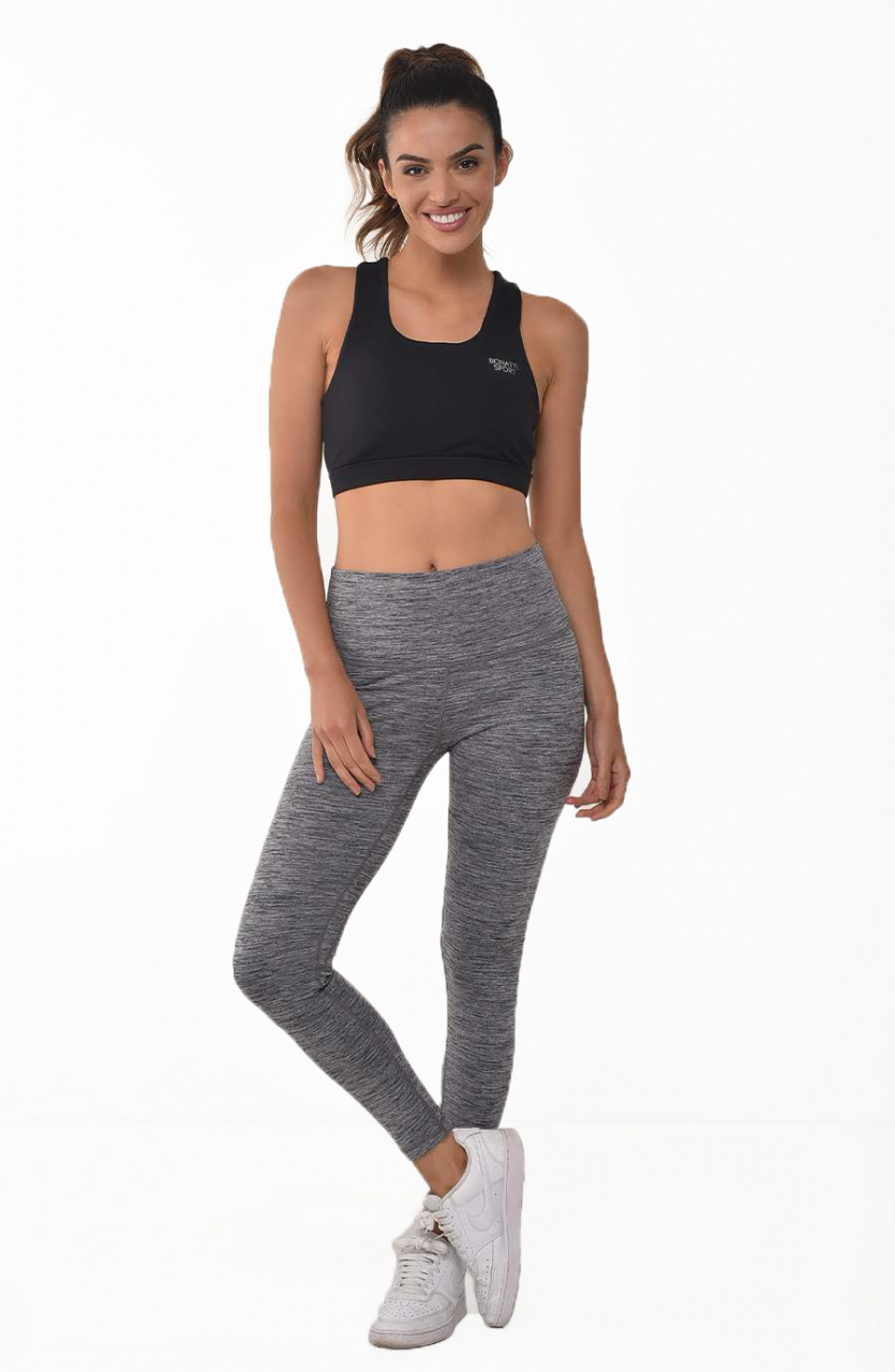ASJA J-21 - sports bra black/dark gray